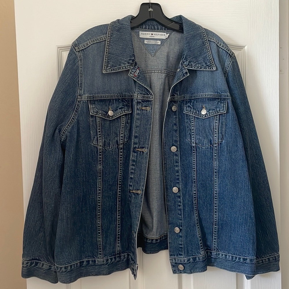 Tommy Hilfiger Denim Jacket Womens 1X
